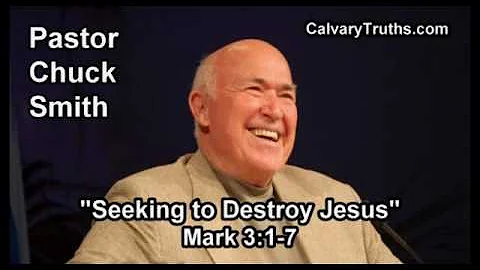 Seeking to Destroy Jesus, Mark 3:1-7 - Pastor Chuck Smith - Topical Bible Study