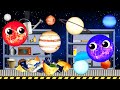 Planet comparisonlearn the names of the planets in the solar system for kids for baby