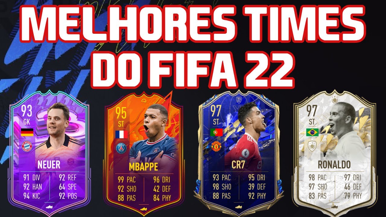 FIFA 22: melhores times de cada liga do jogo, fifa