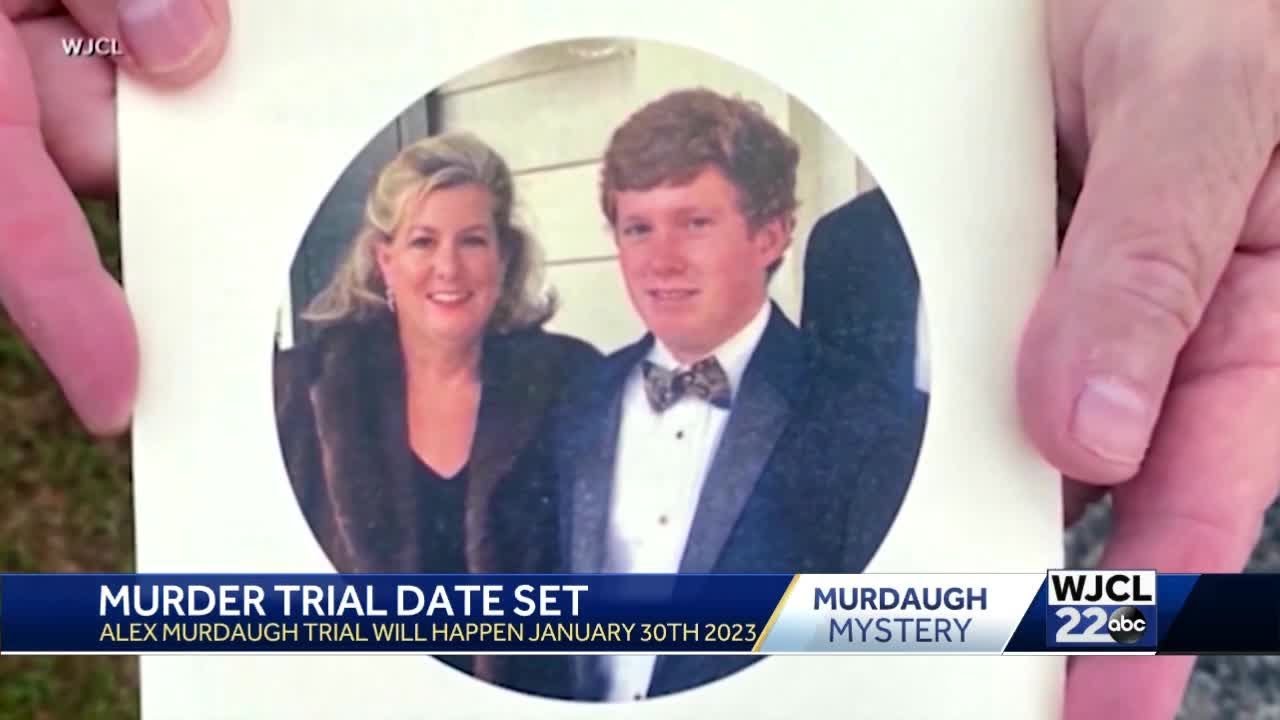 Double murder trial date set for Alex Murdaugh - YouTube
