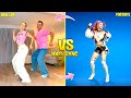 FORTNITE DANCES IN REAL LIFE (ROSÉ, Bruno Mars, APT. Tiktok and Icon Series Dances)