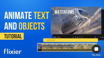 Master Animated Text And Objects With Flixier