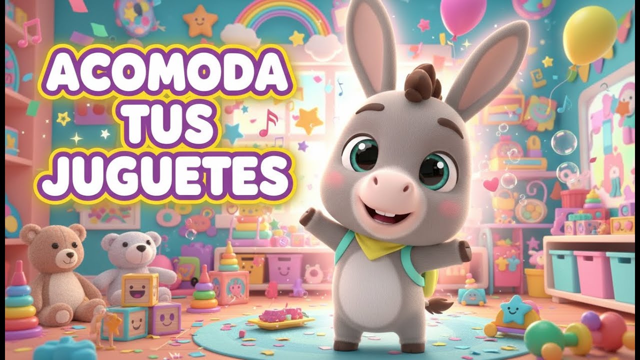 CANCION INFANTIL ACOMODA TUS JUGUETES