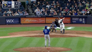 TOR@NYY: Judge crushes a three-run jack to left