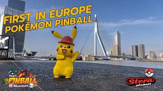 Unboxing Pokémon Pinball Lands In Rotterdam First In Europe