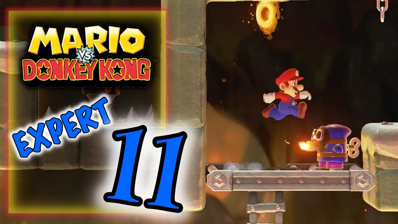 Mario vs Donkey Kong - Level Expert 11 - Perfect Gold Star Level