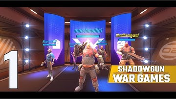 Shadowgun War Games - Online PvP FPS : Gameplay Walkthrough Part 1 (iOS, Android)