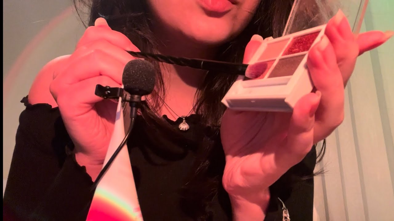 [türkçe asmr] Makyajını yapıyorum 🤍 (her cinsiyete uygun)