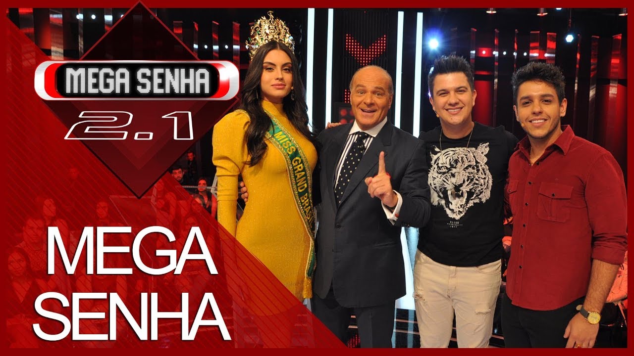 Mega Senha com ‘Hugo & Guilherme’ e miss Marjorie Marcelle (11/05/19) | Completo