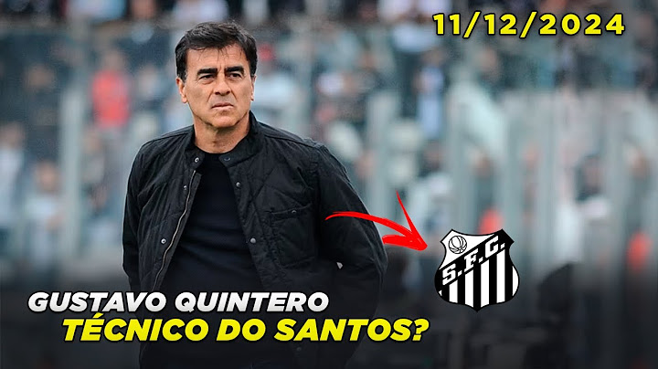 Novo técnico? Santos perto de fechar com Gustavo Quinteros | 11/12/2024 #NS