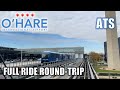 Let's Ride the Newly Reopened O'Hare Airport Transit System (FULL RIDE ROUND-TRIP)