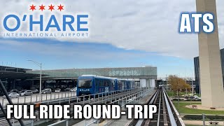 Let's Ride the Newly Reopened O'Hare Airport Transit System (FULL RIDE ROUND-TRIP)
