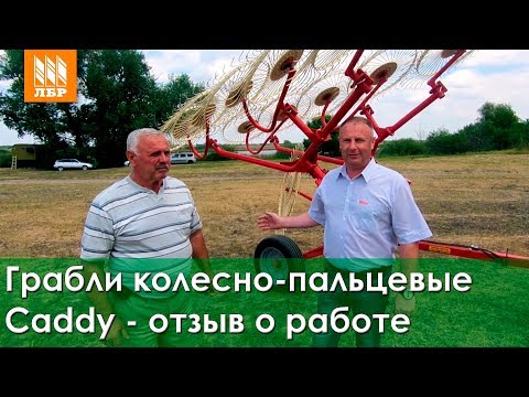 Грабли колесно-пальцевые Caddy – отзыв руководителя хозяйства