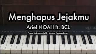 Menghapus Jejakmu - Ariel NOAH ft. BCL | Piano Karaoke by Andre Panggabean