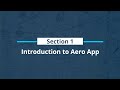 Aero App Fundamentals Chapter 1: Intro to Aero App, Downloading Aero App, and Support