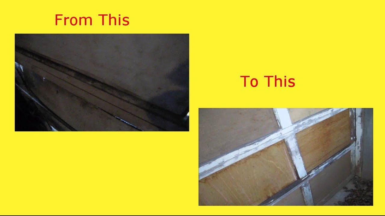 Garage Door Panel Repair