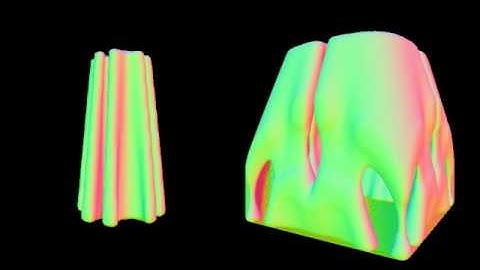 ro[BO]tech - FitzHugh-Nagumo 3D patterns