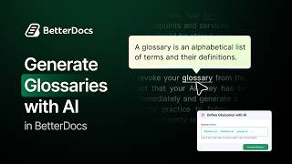 How to Generate Glossaries with AI in WordPress with BetterDocs