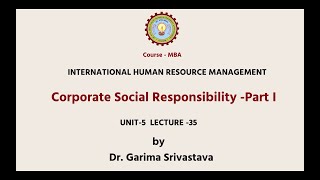 International Human Resource Management || AKTU Digital Education