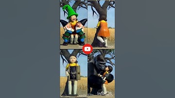 which doll cool #doll #squidgame #squidgamesong #fat #ruinedbyAi #squidgame3 #squidgame2 #funny #ai