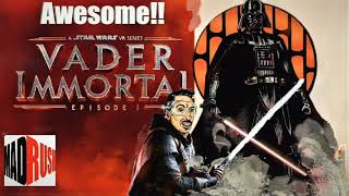Vader Immortal VR on Oculus Quest 2 - Must See! Advert for my channel 2021 screenshot 4