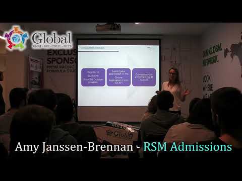 Η Admissions Manager του RSM στο Global Prep