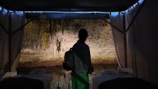 Getting a Massage in a Cave