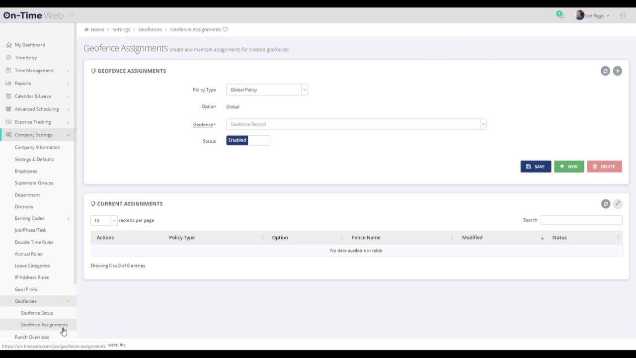Setting Up Geo Fence Assignments - YouTube