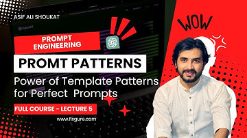 Unlock the Power of Template Patterns for Perfect AI Prompts – Learn from Asif Ali Shoukat