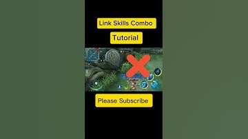 Link Skills Combo Tutorial Mobile Legend #mlbb #shorts #ml2b #tutorial #linkgameplay