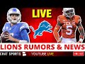 Detroit Lions News &amp; Rumors: Free Agency 2023, Ben Johnson Stays, + 2023 NFL Draft