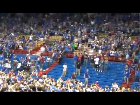 Inside Allen Fieldhouse [1080p HD] || KU's Victory...