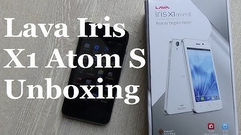 Lava Iris X1 Atom S Unboxing