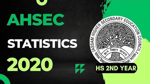 HS 2nd Year Statistics Question Paper 2020 | AHSEC HS 2nd Year Statistics Question Papers