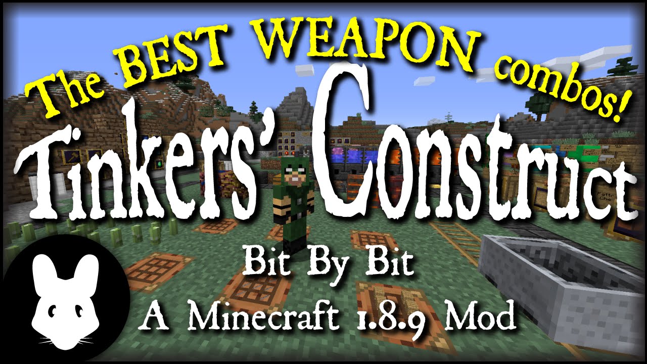 Tinkers Construct 2 Tinkers Combos Best Weapons For Early And Late Game Youtube