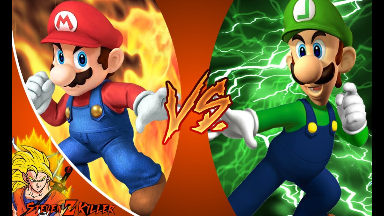 Mario vs luigi. Марио vs Луиджи. Марио комбат. Mario vs Luigi игра. Марио против Санса.