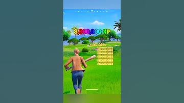 8,000,000 XP = Smart 🧠 #fortnite #shorts