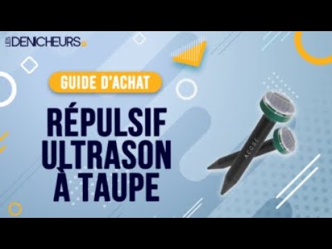 5X Répulsif Ultrasons Taupes Rongeurs Serpents - Dispositif Anti-Nuisibles 400Hz Jusqu'à 600m² - Alimenté Piles