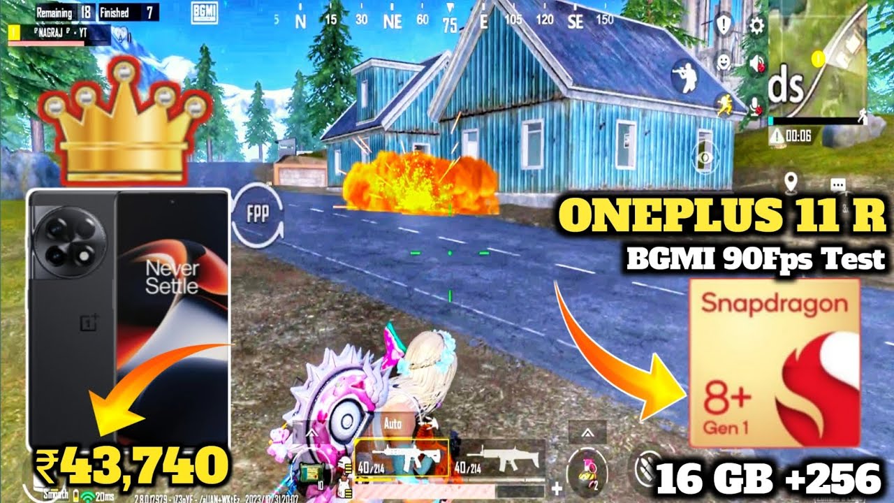 ONEPLUS 11R BGMI TEST 90 FPS!!How To Enable 90Fps In Bgmi Oneplus11R ...