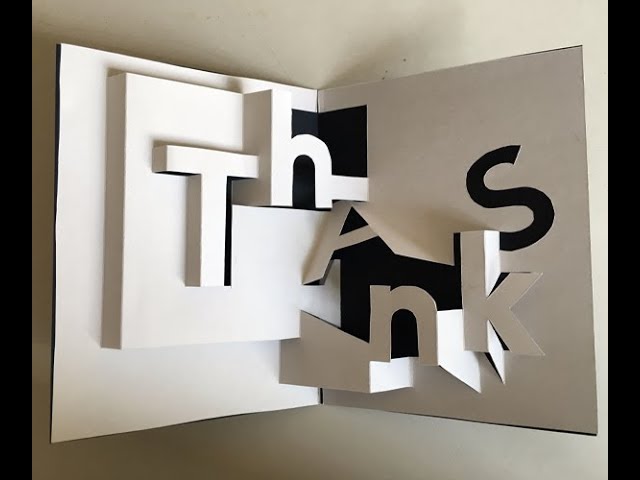 Thank you card Pop up tutorial - YouTube thank-you-card-pop-up-tutorial-youtube