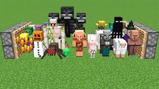 minecraft all mobs combined