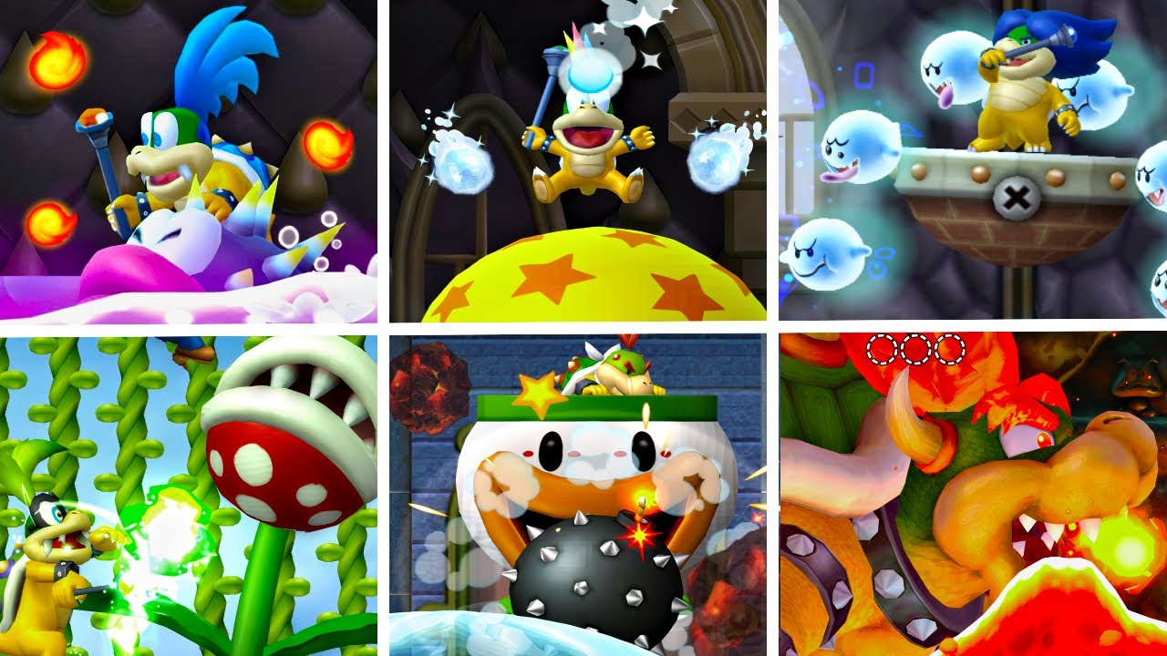 💀 Extreme Madness! – HARDER Mario Bros. (Wii) Meltdown : All Bosses