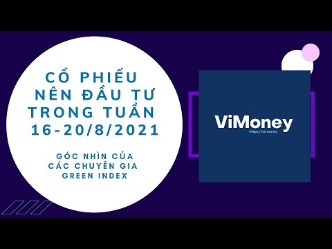 ViMoney - Góc nhìn GreenIndex - Dòng cổ phiếu nào nên mua trong tuần 16 - 20/8/2021