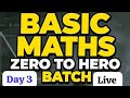 Basic maths Day 3 Zero To Hero
