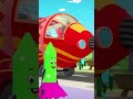 Wheels On The Bus #shorts #trending #babysongs #bussong #ytshorts