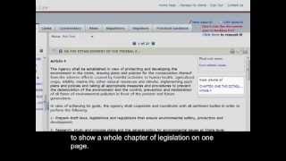 Lexis Middle East Law - Searching Legislation
