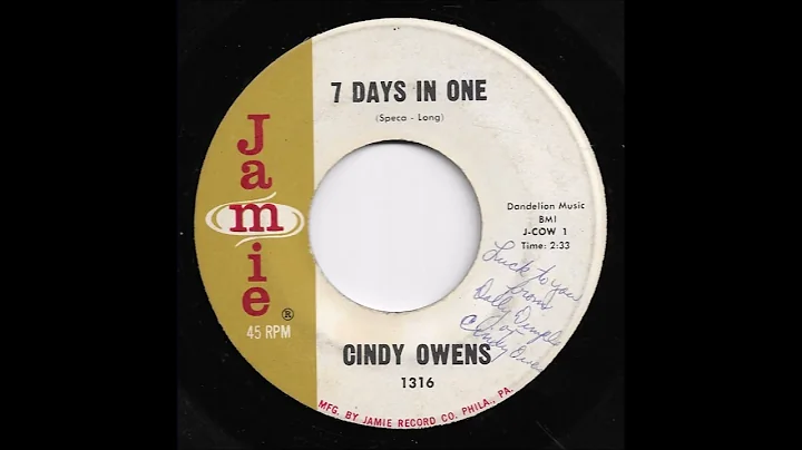 Cindy Owens - 7 Days In One