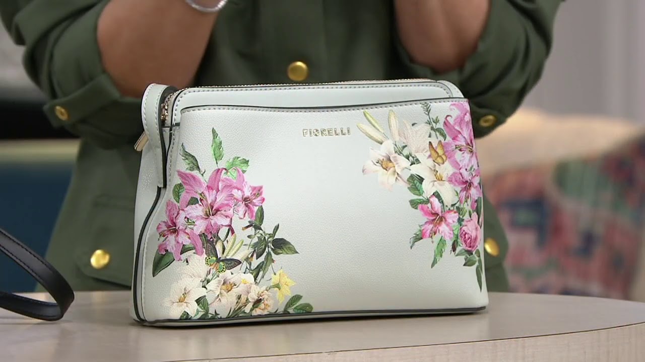 Fiorelli Bethnal Triple Compartment Crossbody on QVC - YouTube