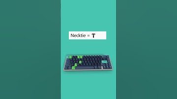Necktie 👔 | Unicode Shortcut Key (Code 1F454) | #computer #Symbol #typing #keyboard #tricks
