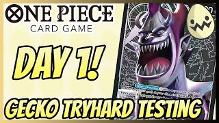 One Piece Card Game: Tryhard Moria Testing Day 1!